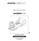Manual Oil & Steel Scorpion 1160; en