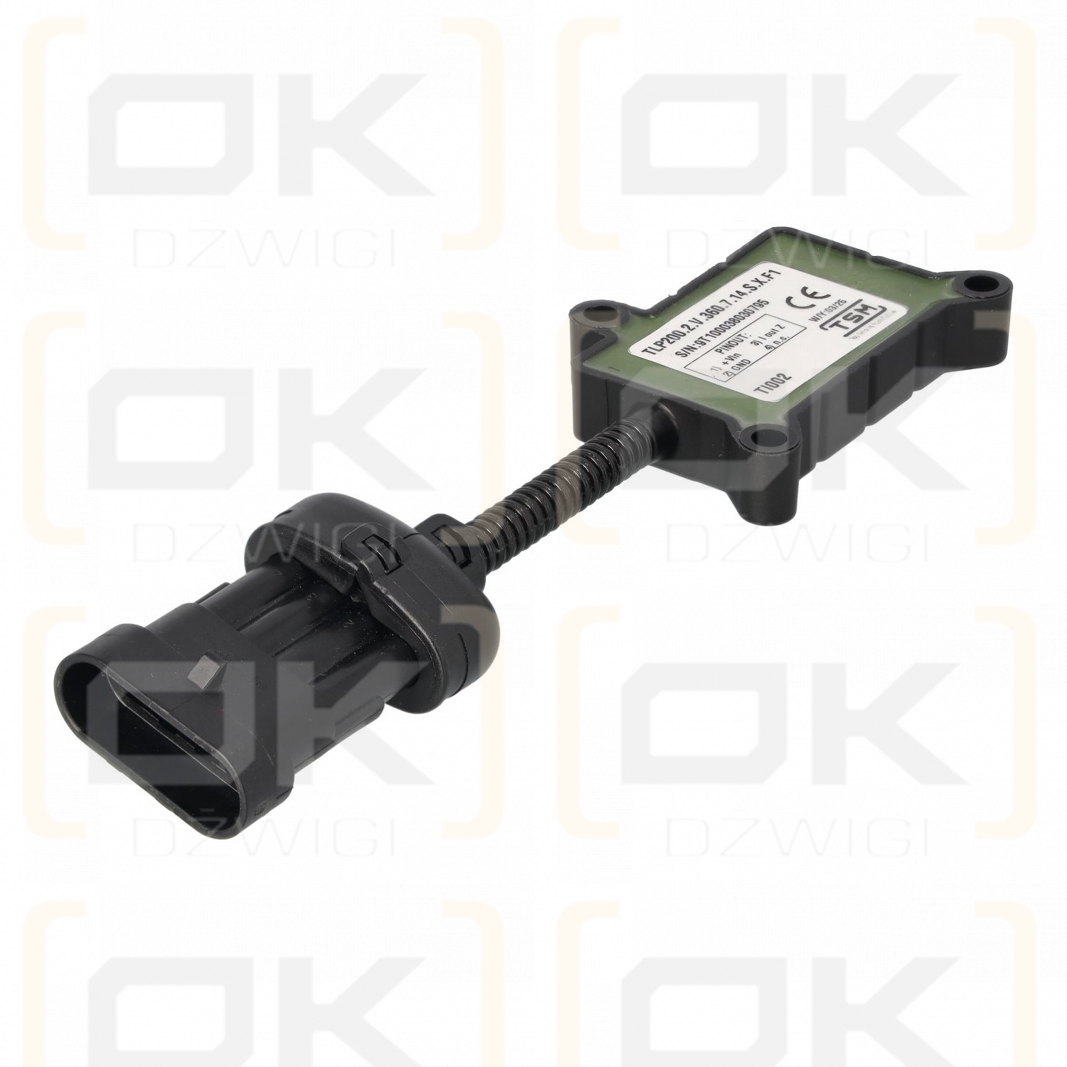 Fassi arm position sensor