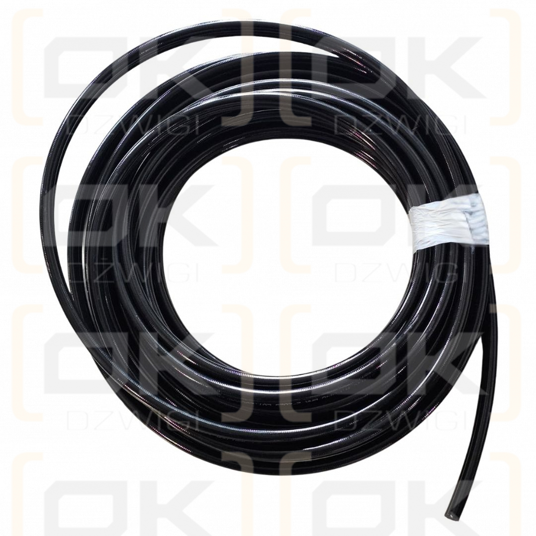 Zwillingsschlauch 3/8" 2SN 2 Stahlgeflechte, WP 330 bar, BR 60mm