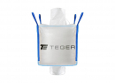 Worek BIG BAG 500kg. 90 x 90 x 90. 4 uchwyty. Lej zasypowy / Lej spustowy. Tasiemka /TEGER