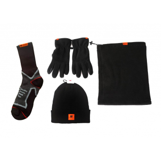 Winter Set - Comfort and Protection 3M, (4 parts: hat, neck warmer, gloves, socks), Teger