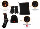 Winterset - Komfort und Schutz 3M, (4 Teile: Mütze, Halswärmer, Handschuhe, Socken), Teger