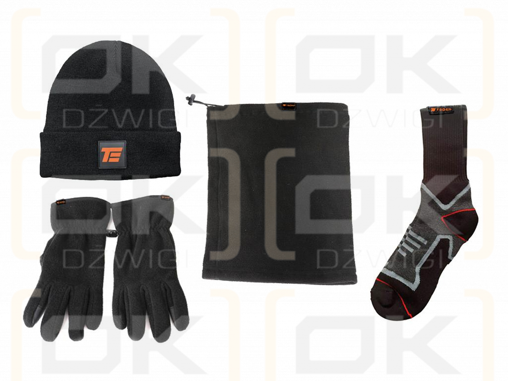 Зимний комплект - Комфорт и Защита 3М, (4 части: шапка, утеплитель для шеи, перчатки, носки), Teger