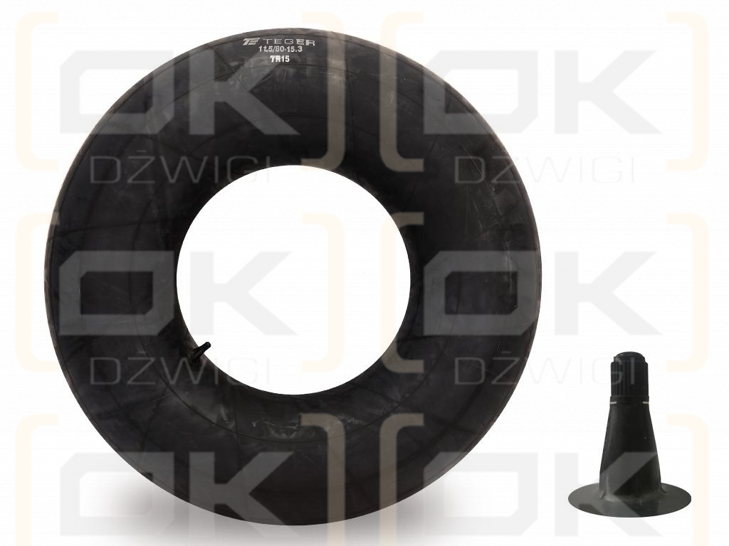 Butyl inner tube 11.5/80-15.3 TR15 TEGER