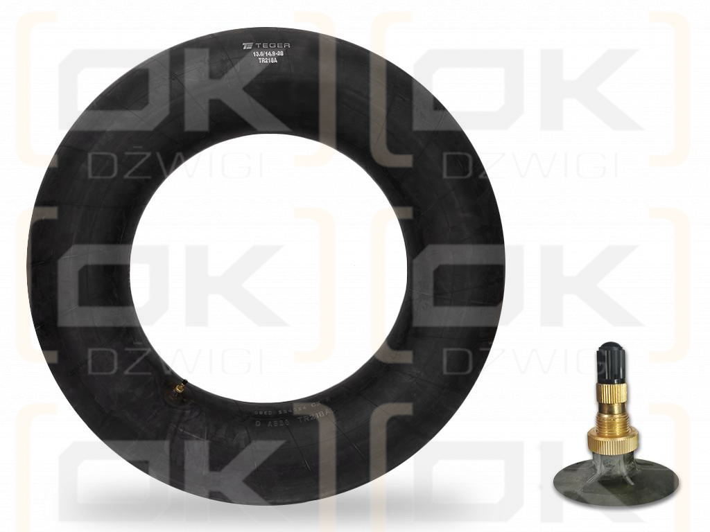 Butyl inner tube 13.6/14.9-28 TR218A C-360 TEGER