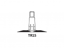 Butyl Tube 6.00-18 TR15 TEGER