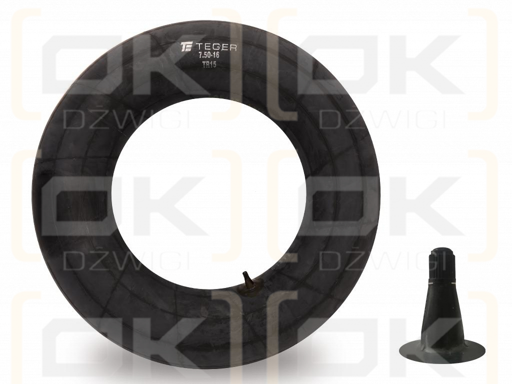 Butyl Tube 7.50-16 TR15 TEGER