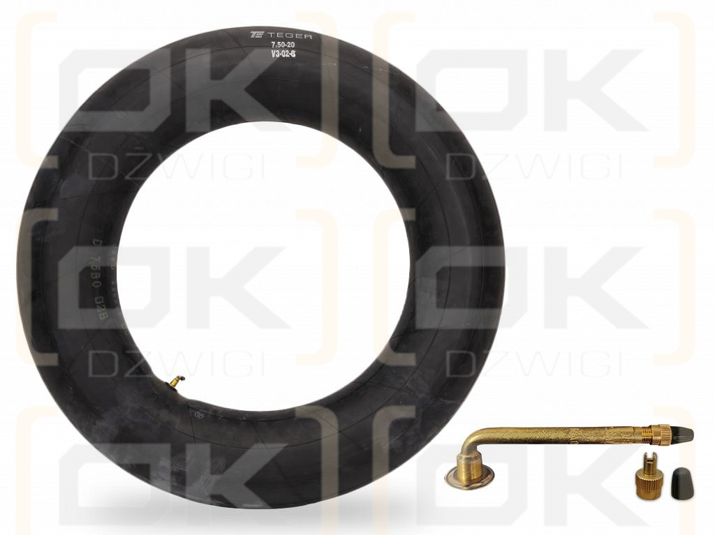 Butyl Tube 7.50-20 V3.02.8 TEGER