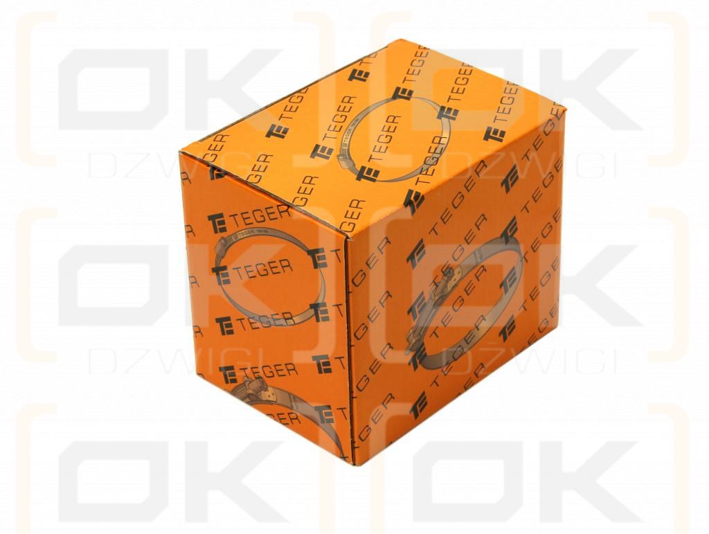 Opaska zaciskowa GBS 98-103 (obejma W2 - stal nierdzewna) szerkość 24mm TEGER ( sprzedawane po 5 )