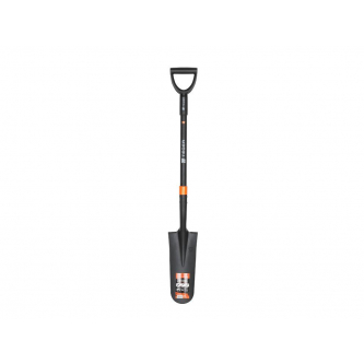 Entwässerungsspaten mit Fiberglasstiel (Länge 1150 mm), Teger