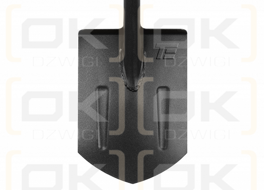 Szpadel szpiczasty na metalowym trzonku, (dł. 1250 mm), Teger