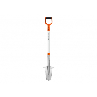 Pala dentada con mango de fibra de vidrio, (longitud 1150 mm) Extreme, Teger