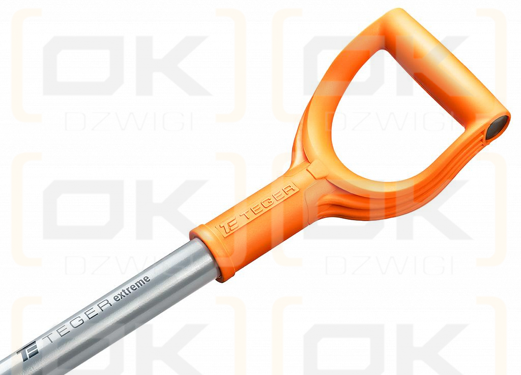 Widły gospodarcze 4-zębne na metalowym trzonku - Standard (dł. 1300 mm) Extreme / TEGER