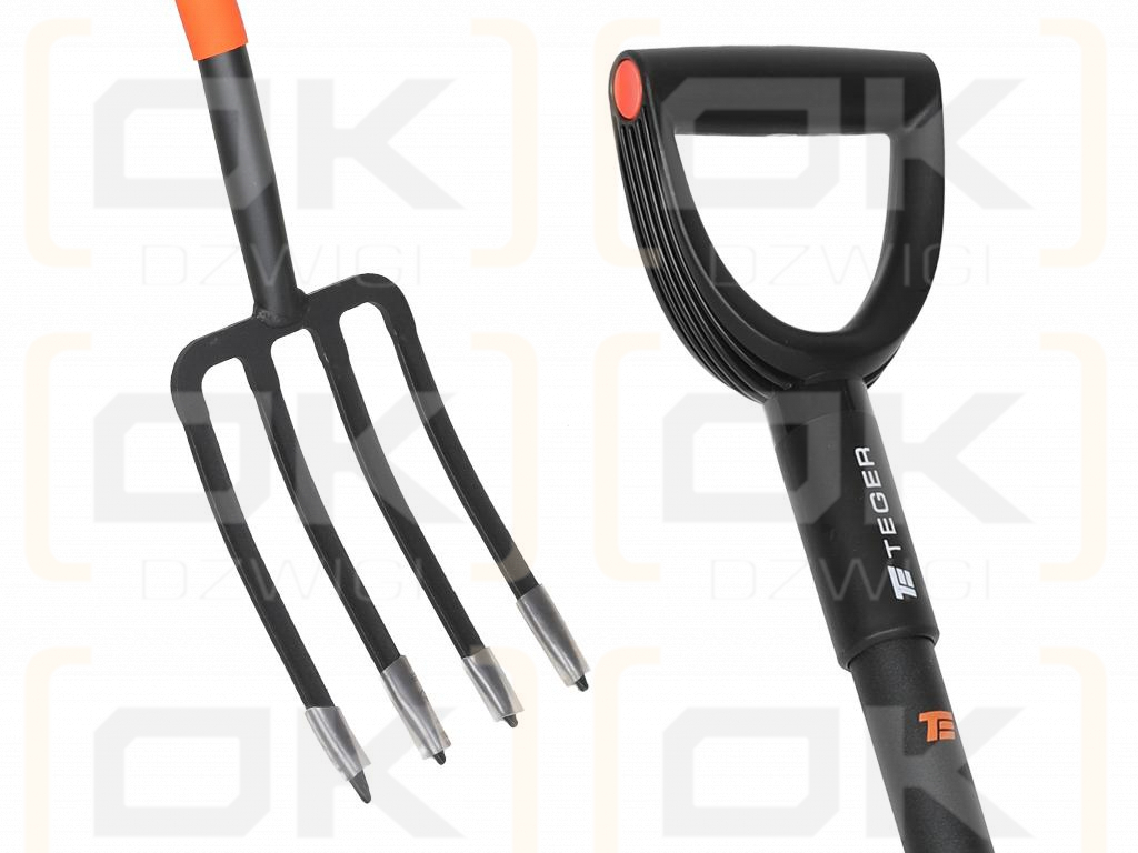 Horcas de jardín con mango de metal / TEGER