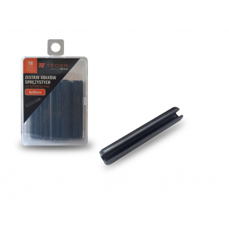 Satz mit 8 x 50 TEGER-Federstiften (im 10er-Set erhältlich)