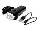 Juego de luces LED para bicicleta Teger, delanteras 2000 mAh y traseras 150 mAh, recargables por USB, con bocina