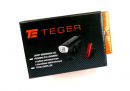 Juego de luces LED para bicicleta Teger, delanteras 2000 mAh y traseras 150 mAh, recargables por USB, con bocina