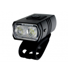 Lámpara delantera LED para bicicleta Teger de 315 lm y 1200 mAh con carga USB