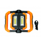 Latarka warsztatowa składana LED COB ład USB Teger