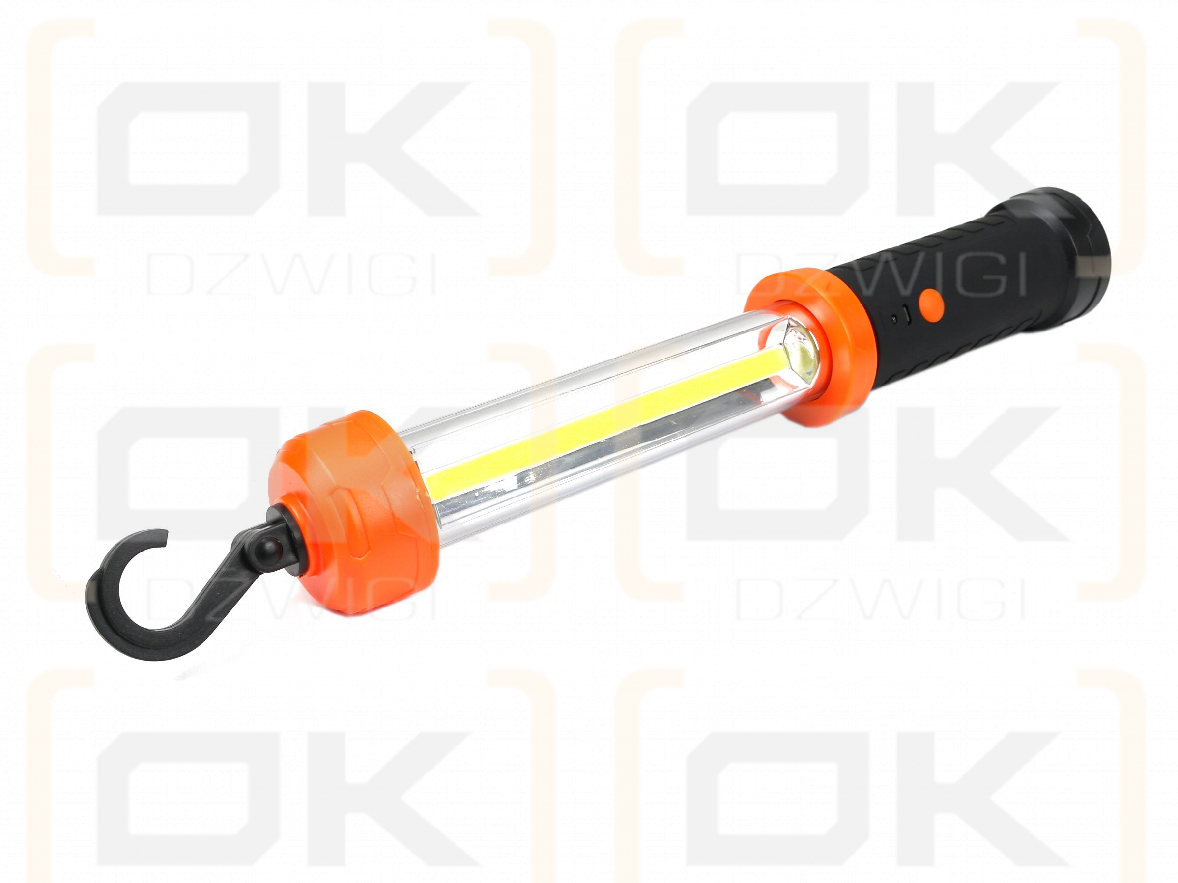 Lampa warsztatowa kanałowa LED COB 600 lm 1200 mAh z  kablem USB 1,5m Teger