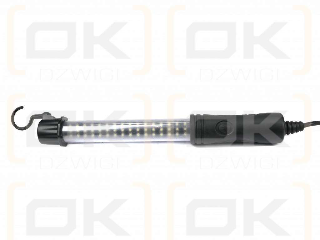 Lampa warsztatowa kanałowa LED 230V IP54 kabel 7m 16W SMD 1500lm Teger