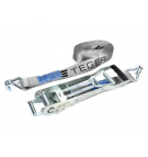 Pas transportowy 5T 8m komplet z napinaczem wzmocnionym wydłużonym 370 mm ERGO z atestem TEGER