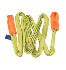 Буксировочный трос из синтетических волокон, тяговое усилие 21 тонна, длина 4 м, с сертификатом Teger.