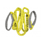 Cuerda de remolque de fibras sintéticas, capacidad de tracción 21T, longitud 6m, con certificado, Teger