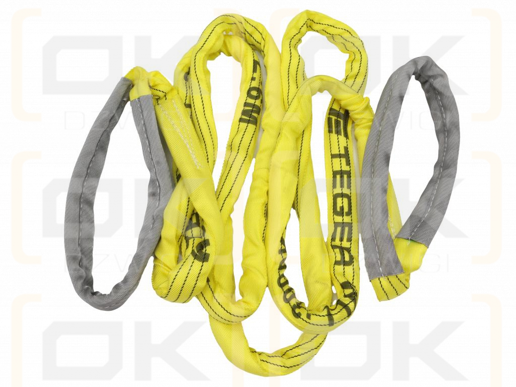 Lina holownicza z włókien synetycznych, uciąg 21T długość 6m z atestem, Teger