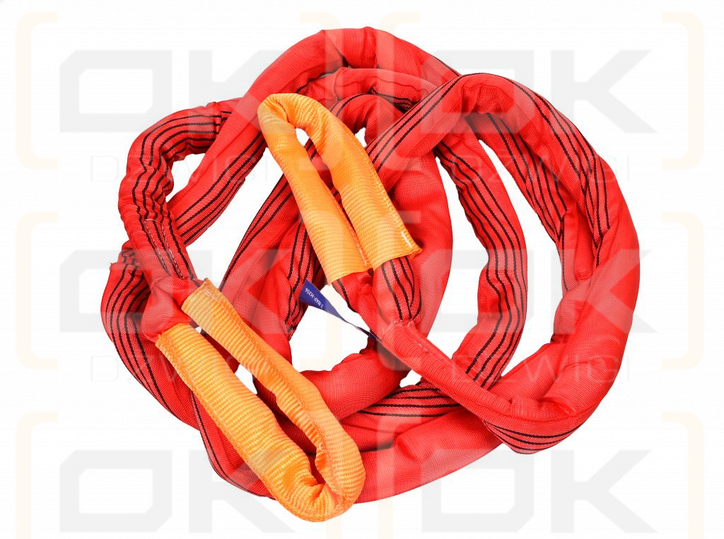 Lina holownicza z włókien synetycznych uciąg 35T 6m z atestem Teger