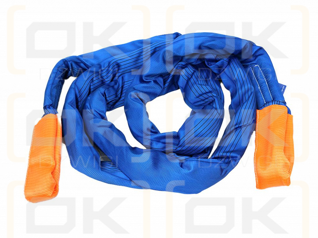 Lina holownicza z włókien synetycznych,  uciąg 56T 6m z atestem, Teger