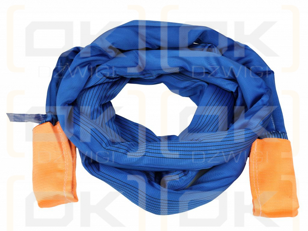 Cuerda de remolque, fabricada con fibras sintéticas, capacidad de tracción 56T, longitud 8m, con certificado, Teger