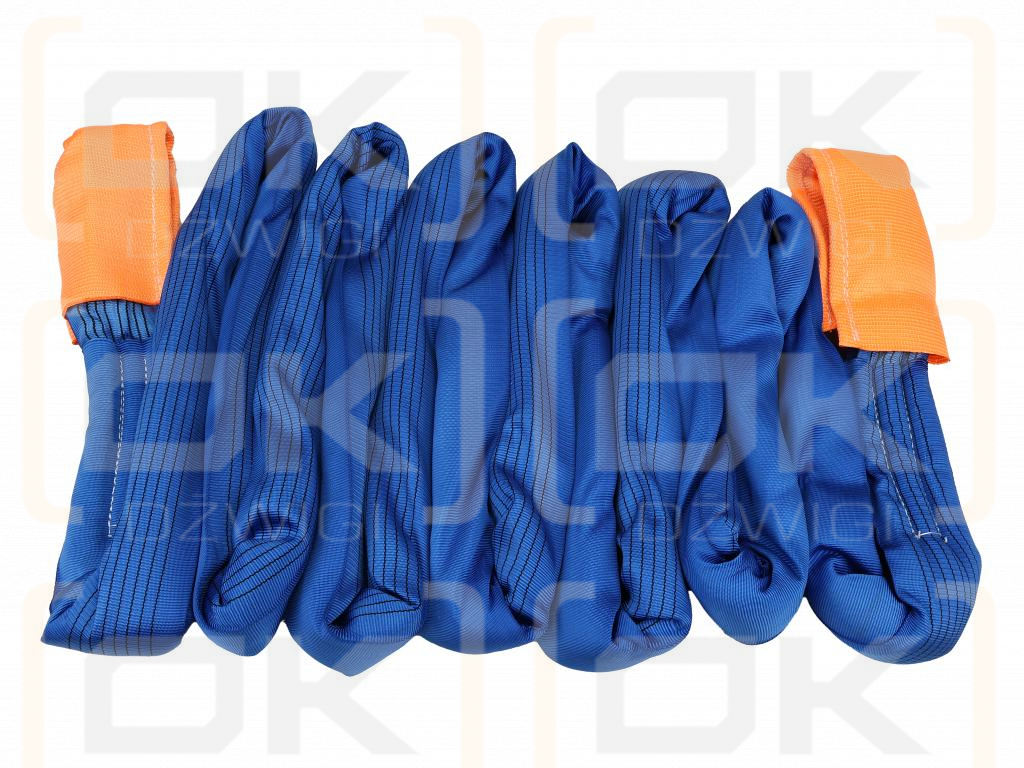 Cuerda de remolque, fabricada con fibras sintéticas, capacidad de tracción 56T, longitud 8m, con certificado, Teger