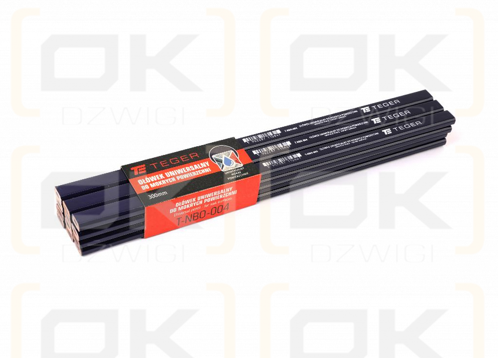 Ołówek uniwersalny - do mokrych powierzchni / 300mm / TEGER (sprzedawane po 12 szt)