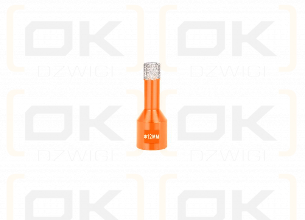 Otwornica diamentowa z uchwytem M14/12 mm / TEGER