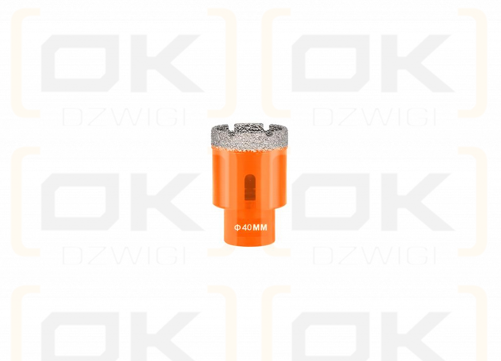 Otwornica diamentowa z uchwytem M14/40 mm / TEGER