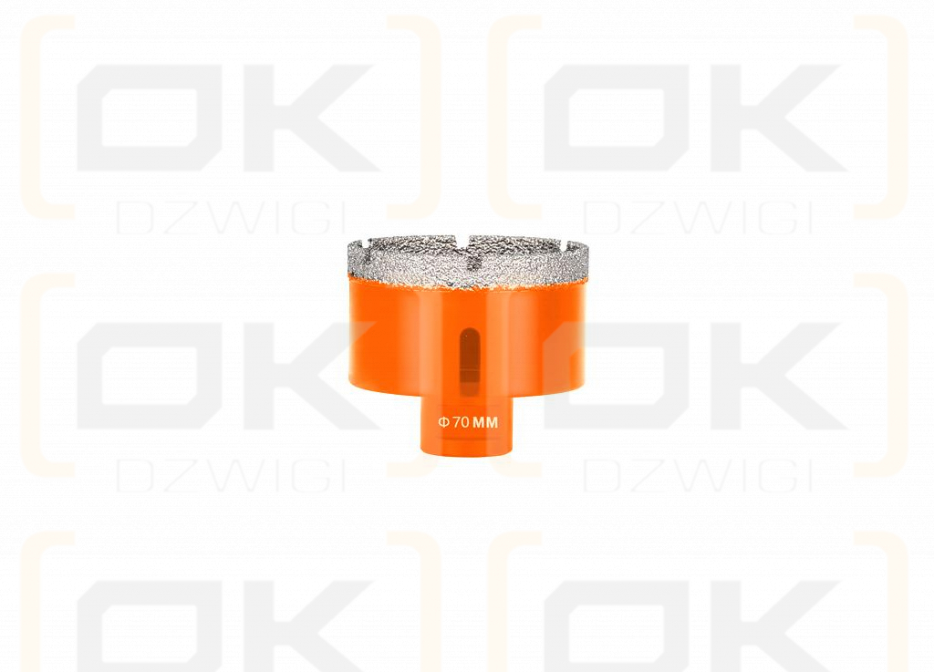 Otwornica diamentowa z uchwytem M14/70 mm / TEGER