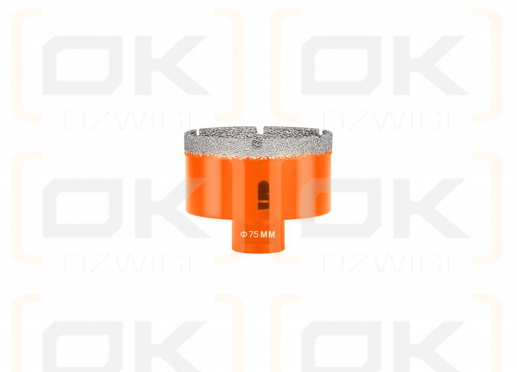 Otwornica diamentowa z uchwytem M14/75 mm / TEGER