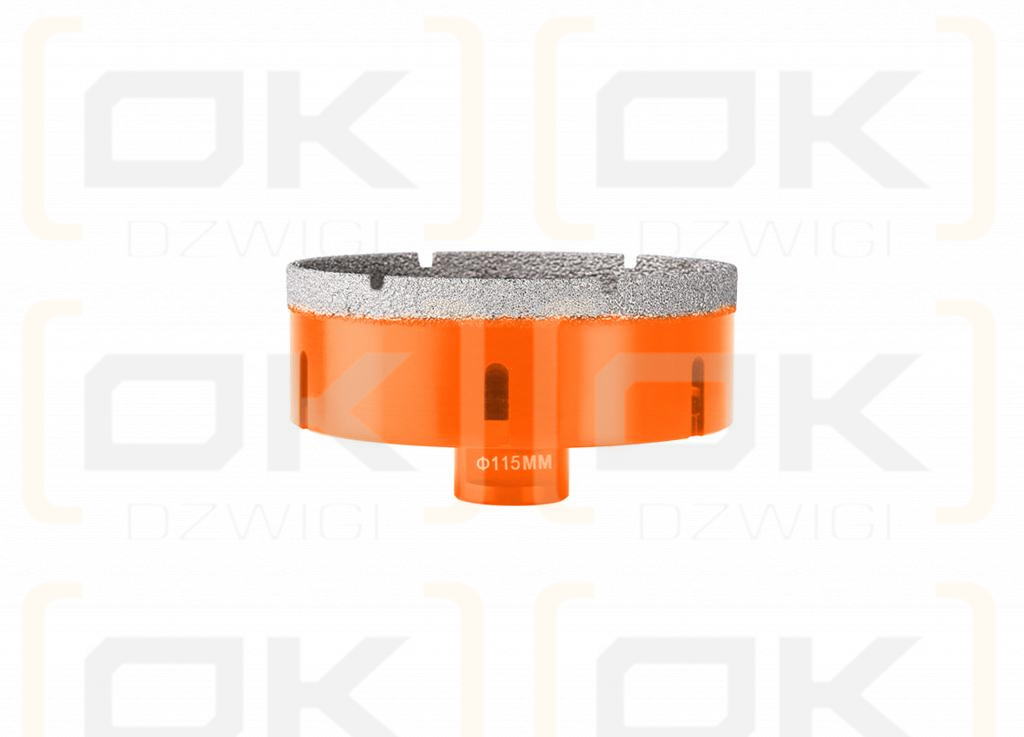 Otwornica diamentowa z uchwytem M14/115 mm / TEGER
