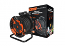 Enrollador de cable alargador de taller PROFESIONAL, 3X1,5mm, IP44, H05RR-F, cert. CE / 30M, Teger