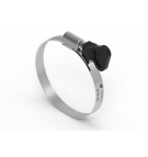 Opaska zaciskowa z pokrętłem 25-40 ślimakowa (obejma W2 - stal nierdzewna) szerkość 9mm TEGER ( sprzedawane po 50 )