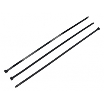 Opaski kablowe, opaski zaciskowe, tyrytytki, trytytki, 12.0 x 500mm 100 szt w worku czarne odporne na UV, w elektrotechnice, elektronice, budownictwie i mechanice, Teger