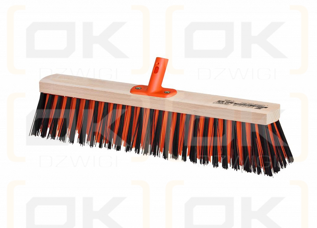 Szczotka do prac porządkowych PREMIUM - ulicówka 55x400 mm (mocowanie Click) / TEGER