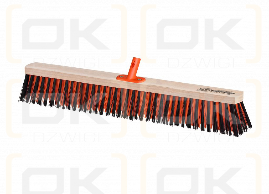 Szczotka do prac porządkowych PREMIUM - ulicówka 55x600 mm (mocowanie Click) / TEGER