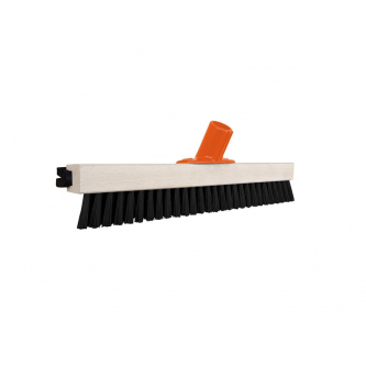 Cepillo de limpieza PREMIUM, 55x400 mm - con escobilla de goma (accesorio de clic), Teger