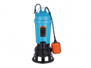 Tauchpumpe für Schmutzwasser und Abwasser mit Zerkleinerer 1500W HEAVY DUTY, (Schwimmerschalter), TEGER