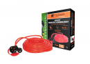 Alargador de una toma, jardín PROFESIONAL, 3X1,5mm, IP20, H05VV-F, con toma de tierra, cert. CE / 10M, Teger