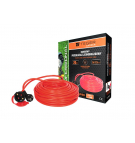 Einzelsteckdosen-Verlängerungskabel, Garten PROFESSIONAL, 3X1,5mm, IP20, H05VV-F, mit Erdung, zert. CE / 20M, Teger