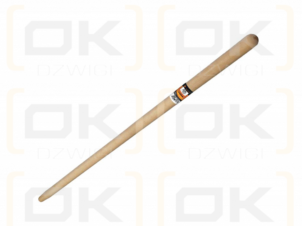 Mango de madera 150cm (enrollado) FI 22/24mm, Teger