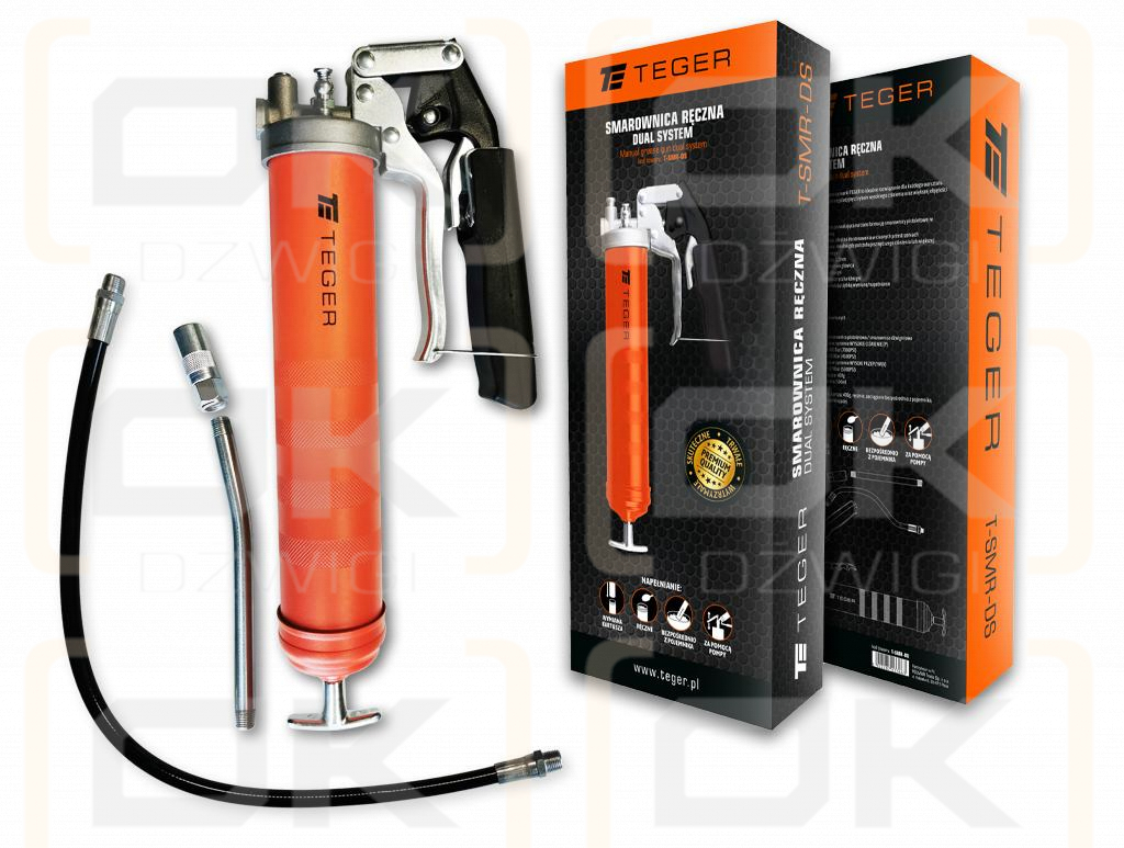 Smarownica ręczna dual system TEGER